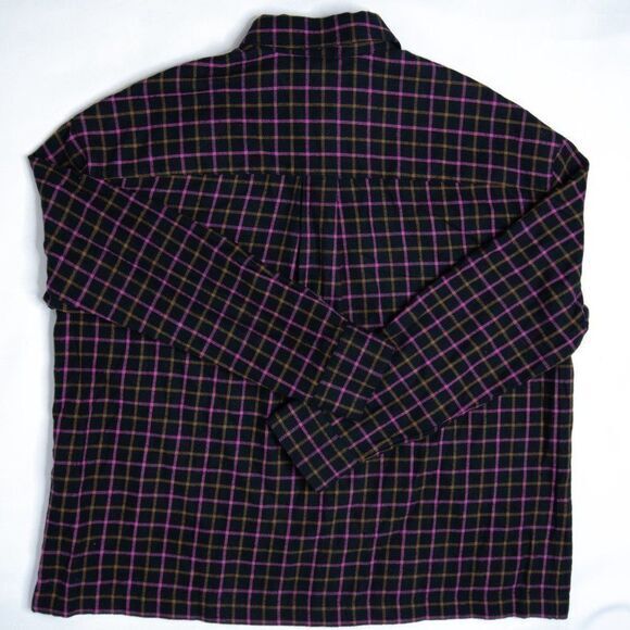 Madewell Flannel Westlake Shirt in Stoppard Plaid, NWT - Picture 15 of 16